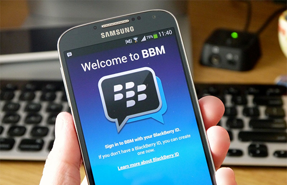 BlackBerry heft BBM wachtrij voor Android en iOS op