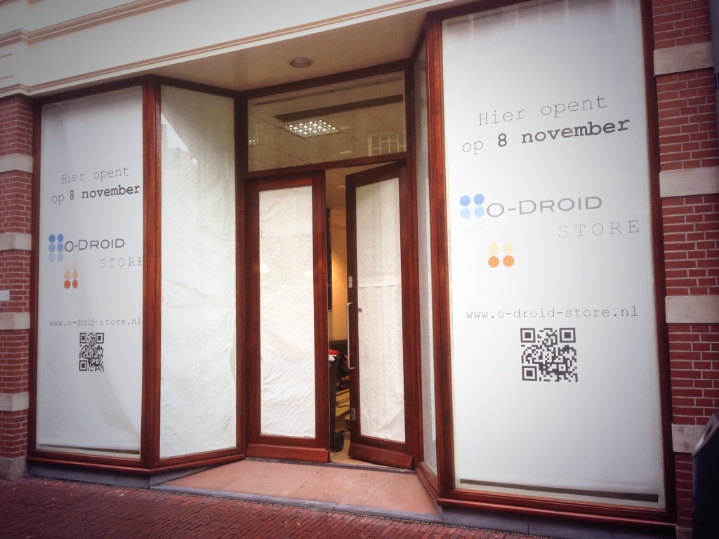 Android-winkel O-Droid opent vandaag in Arnhem