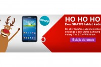 Weekendknaller: gratis Galaxy Tab 3 bij een Vodafone abonnement