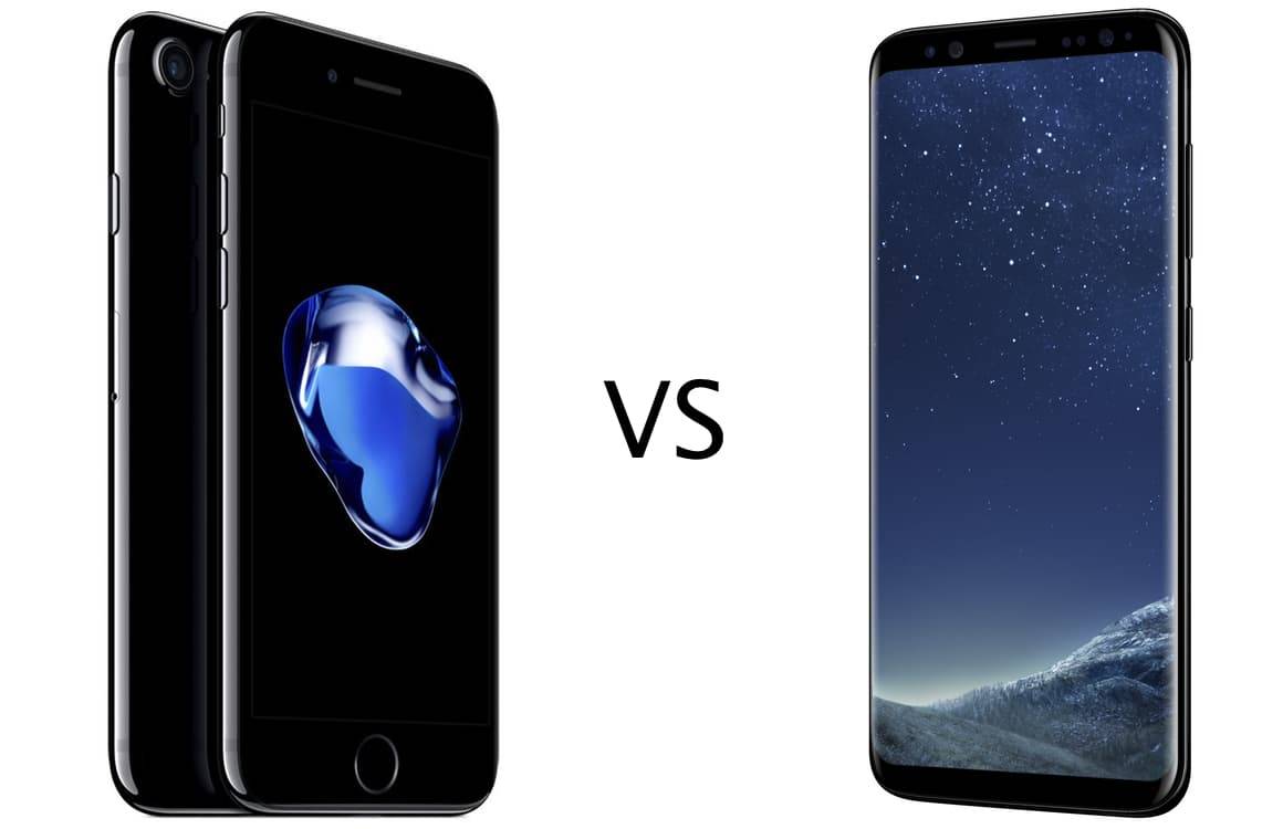 Samsung Galaxy S8 vs iPhone 7: welk toestel is jouw geld waard?